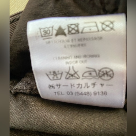 GIVENCHY PARIS SIZE 8/42 DARK DENIM JEANS - Picture 5 of 5